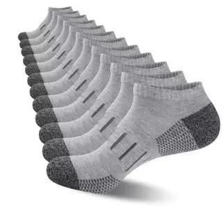 Athletic Sock Cushion - Men's Cushioned Ankle Sports Socks, Breathable