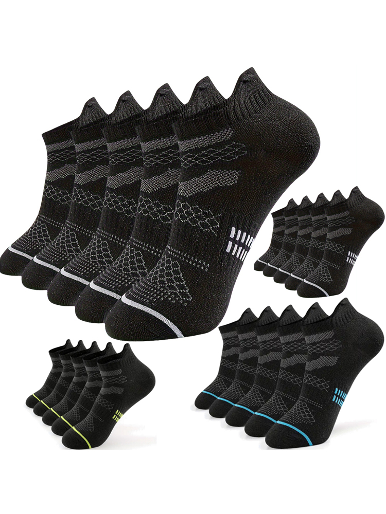 No Show Sock Women - 5Pairs Soft Padding No Show Socks