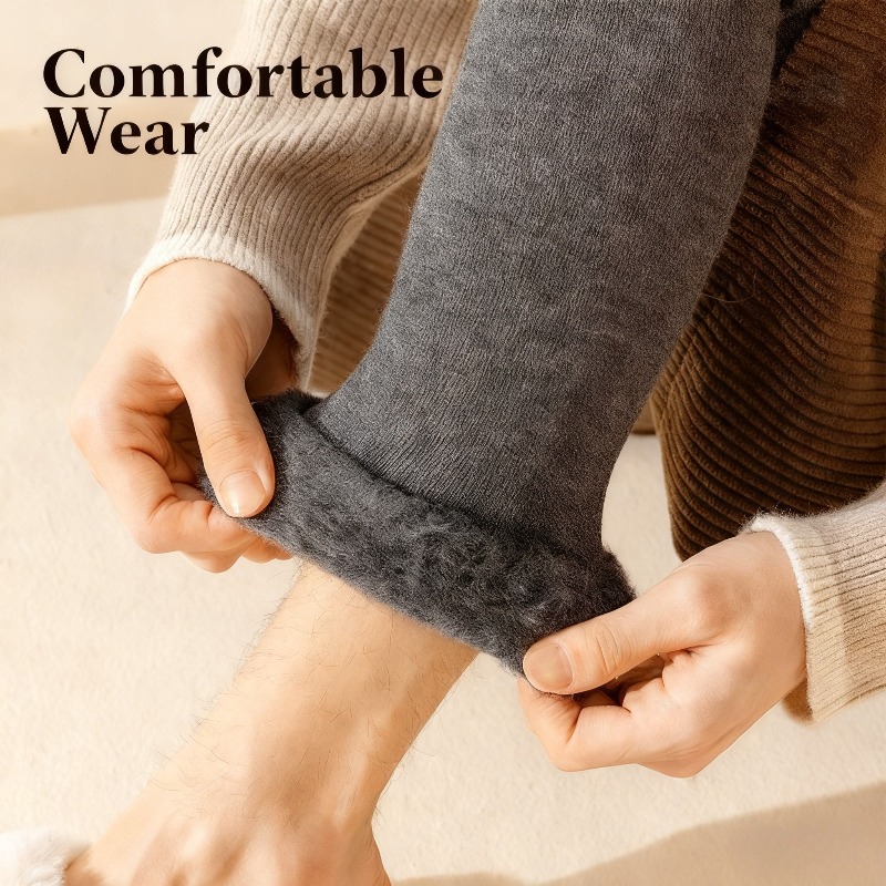 Ultra Warm Men's Cashmere Leg  - Thermal Sock Winter avaliação e preço