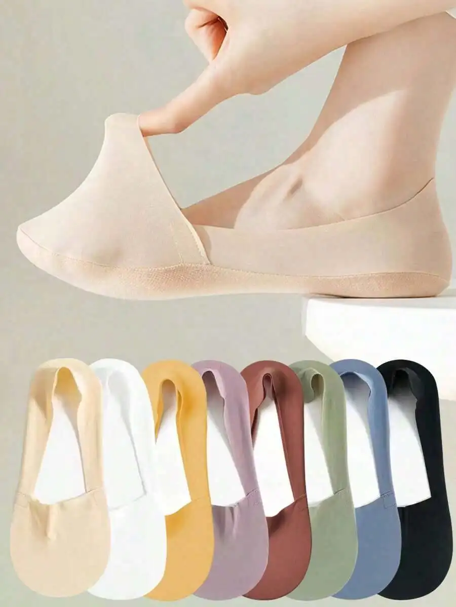 5 Pairs Women's Summer Breatha - Invisibility Sock Loafer avaliação e preço