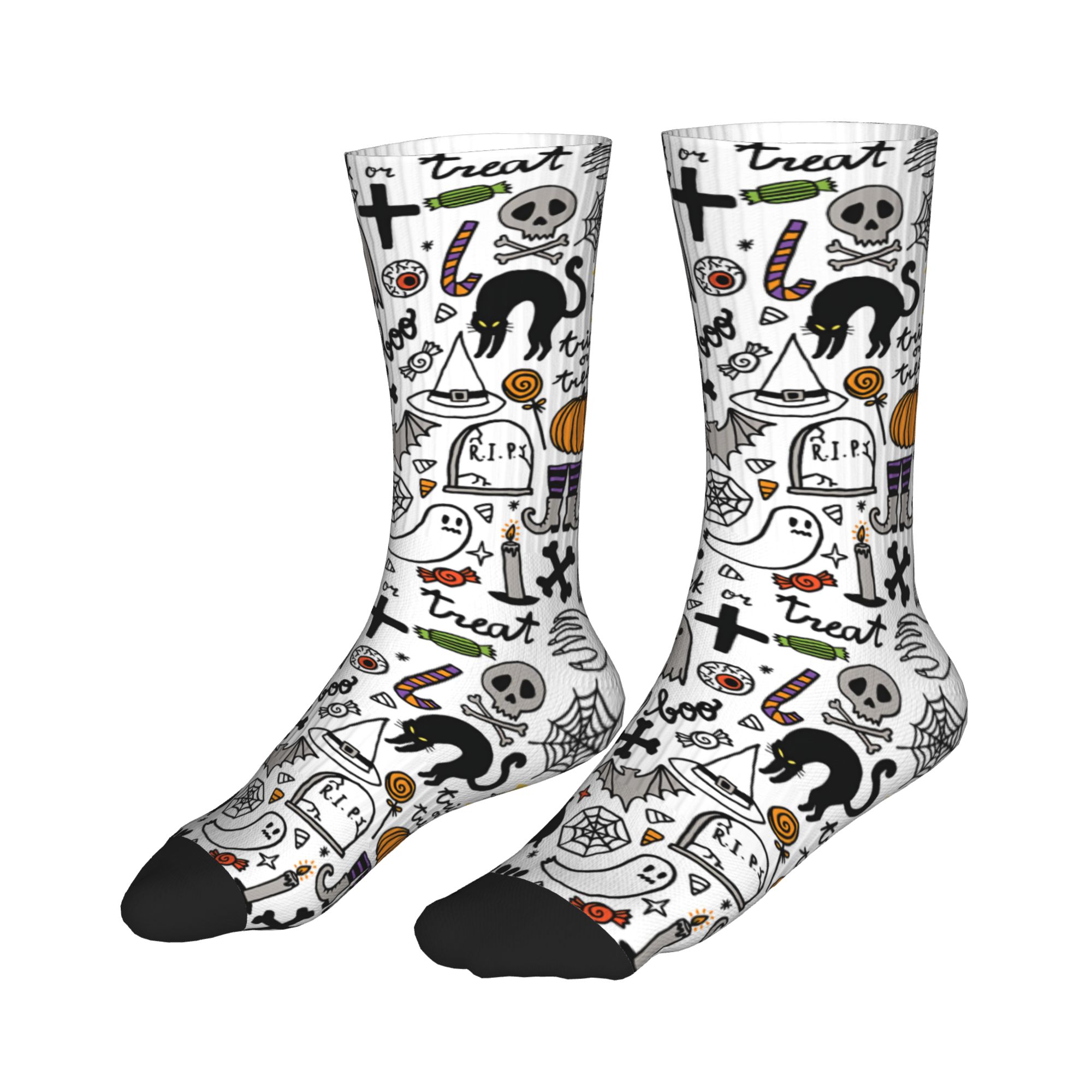 Magic Witch Men Women Crew Soc - Dress Sock Men avaliação e preço