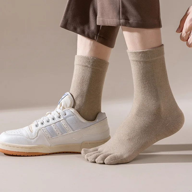 Mans Wool Five Finger Socks Sh - Thermal Sock Winter avaliação e preço
