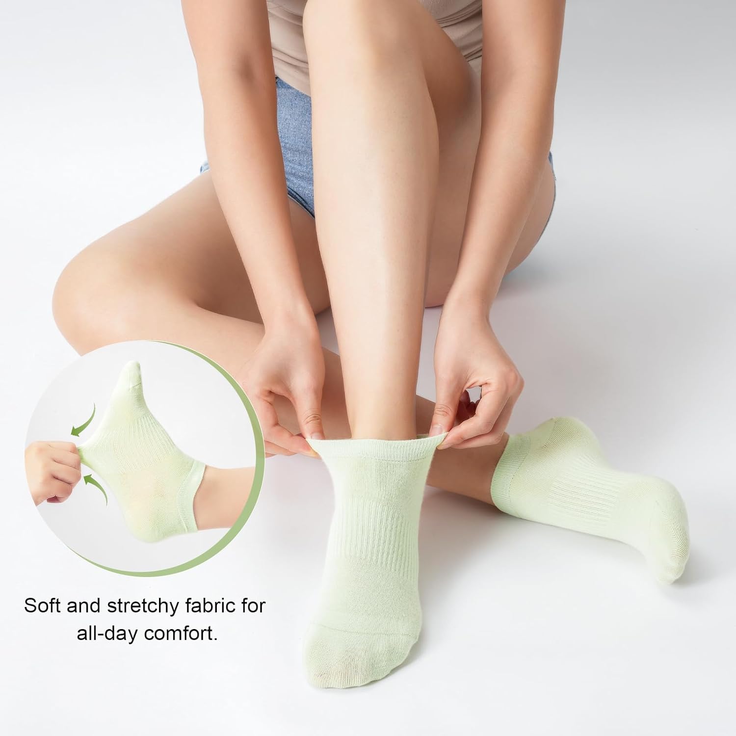 Ultra Thin Ankle Socks for Wom - Silk Sock Bamboo avaliação e preço
