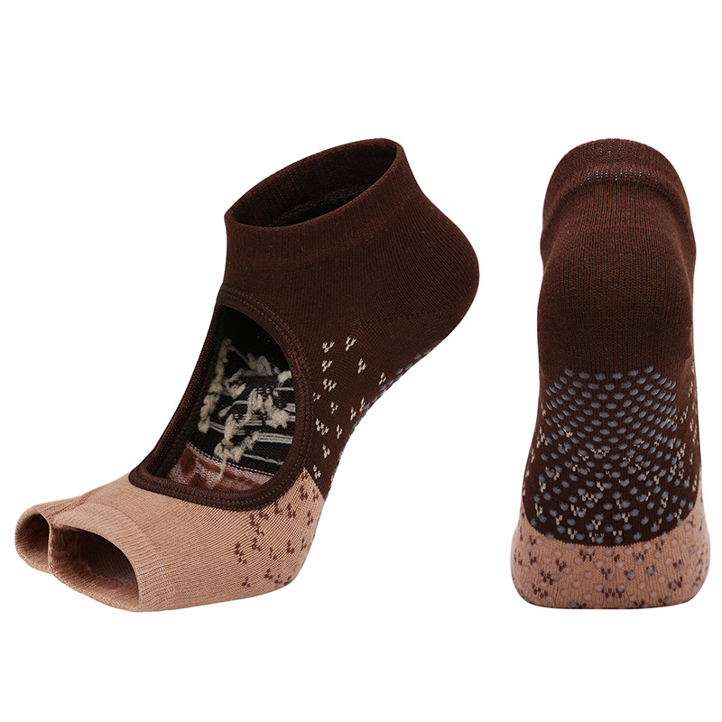 Non-Slip Split-Toe Yoga Socks  - Grip Sock Yoga avaliação e preço