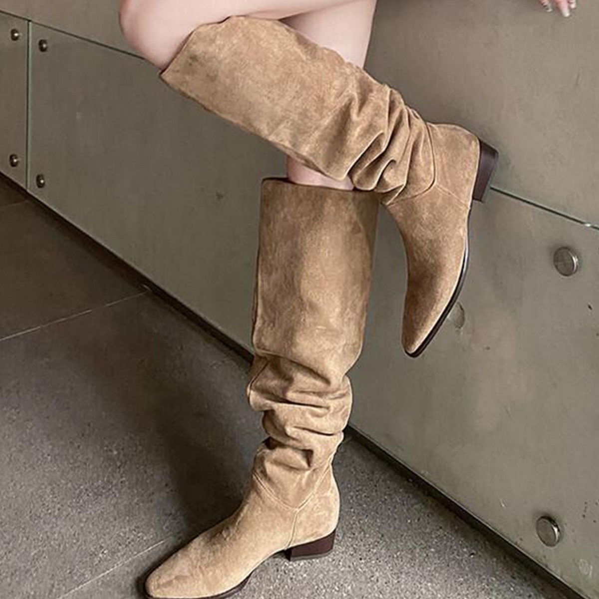 Women's knee high boots 2026 S - Knee High Sock Women avaliação e preço