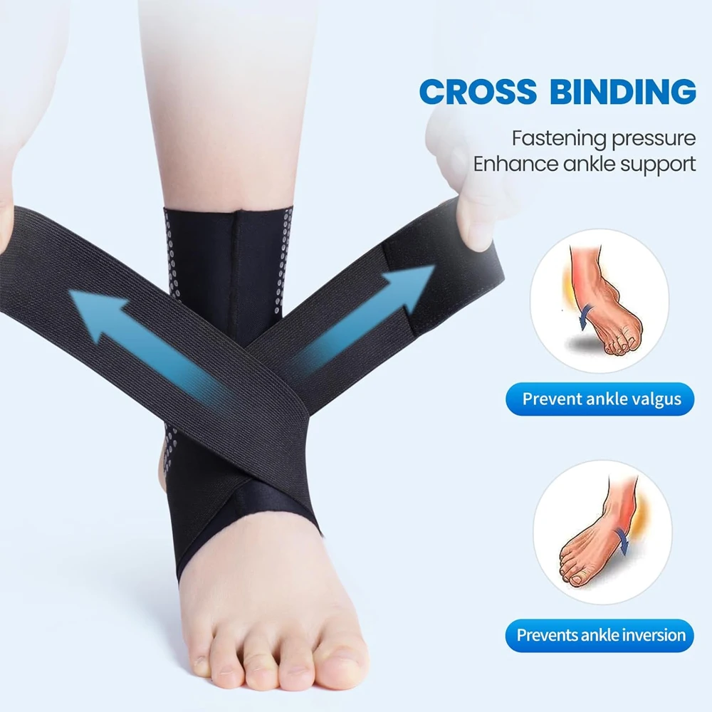 1Pcs Compression Ankle Brace S - Ankle Brace Sock avaliação e preço