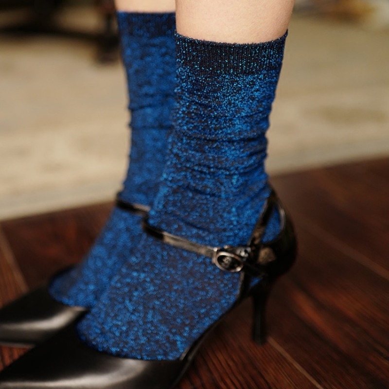 Colorful Sexy Shiny Women's So - Silk Sock Bamboo avaliação e preço
