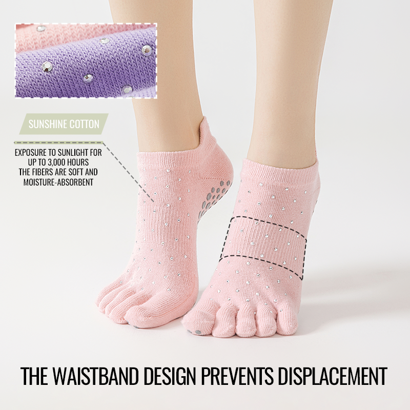 MiiOW Non-Slip Grip Pilates So - Grip Sock Yoga avaliação e preço