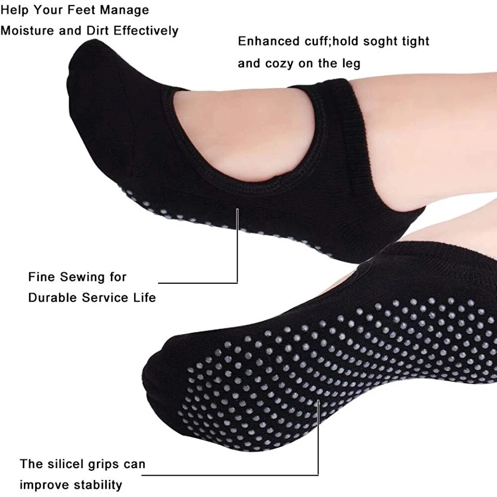 High Quality Women Yoga Socks  - No Show Sock Women avaliação e preço