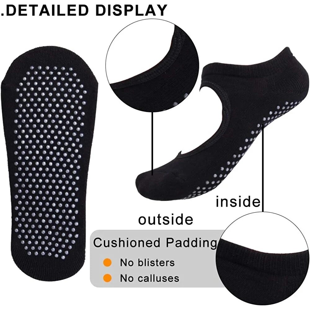 High Quality Women Yoga Socks  - No Show Sock Women avaliação e preço