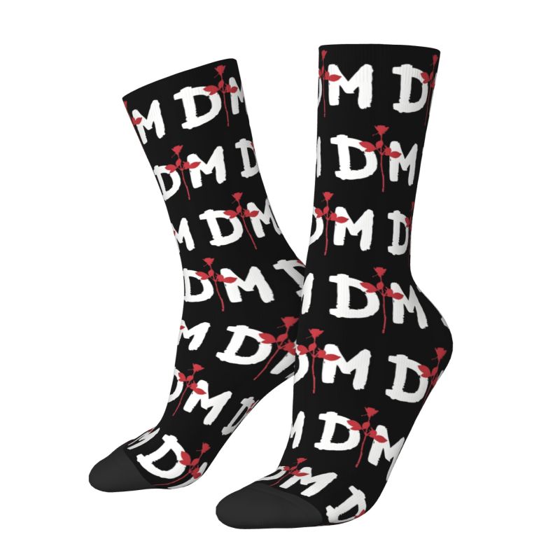 Custom Depeche Mode Mens Crew  - Dress Sock Men avaliação e preço