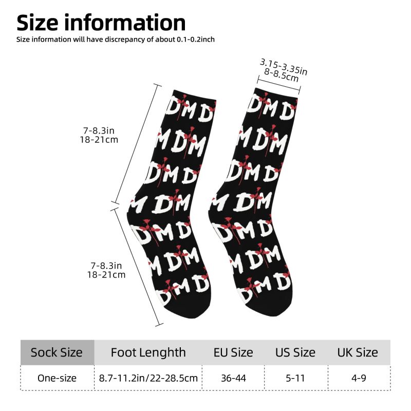 Custom Depeche Mode Mens Crew  - Dress Sock Men avaliação e preço