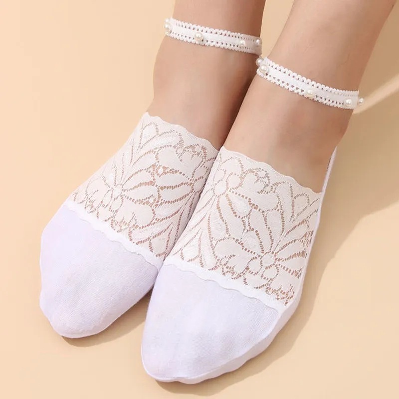 Women's Invisible Socks Low Li - Invisibility Sock Loafer avaliação e preço
