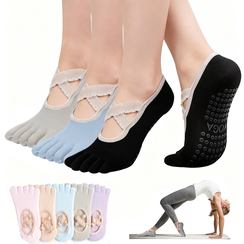 Ladies Non-Slip Pilates Socks  - No Show Sock Women avaliação e preço