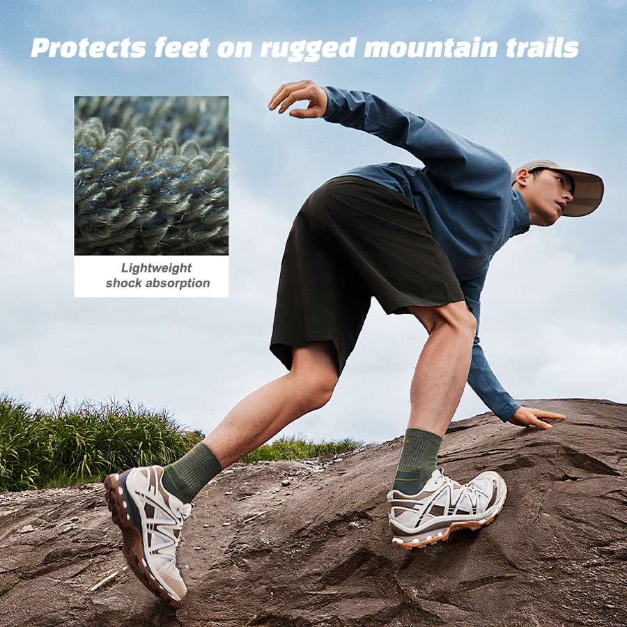 Naturehike Sport Socks Man Soc - Wool Hiking Sock avaliação e preço