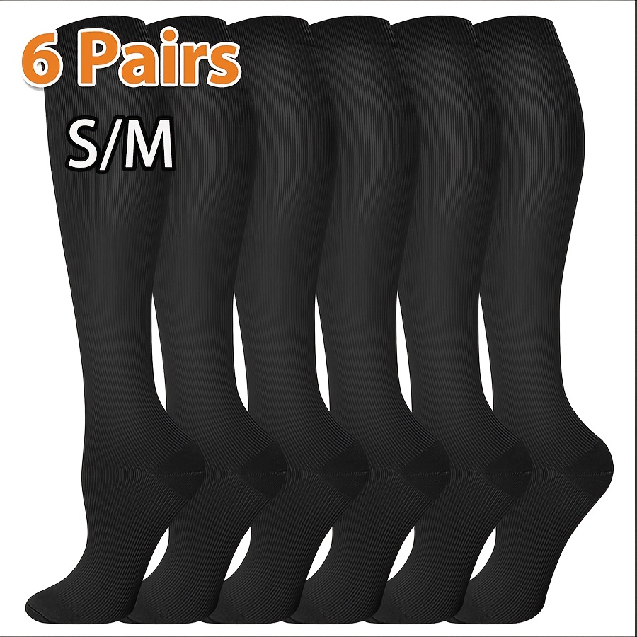 6 Pairs Mid-Calf Compression S - Wool Hiking Sock avaliação e preço