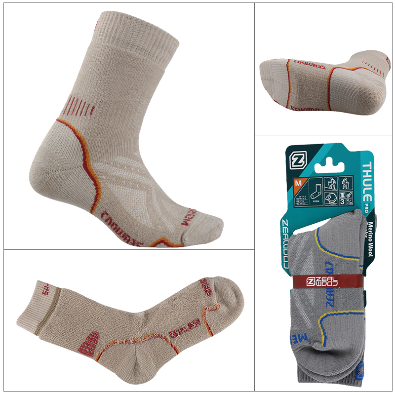 ZEALWOOD Hiking Trekking Men's - Wool Hiking Sock avaliação e preço