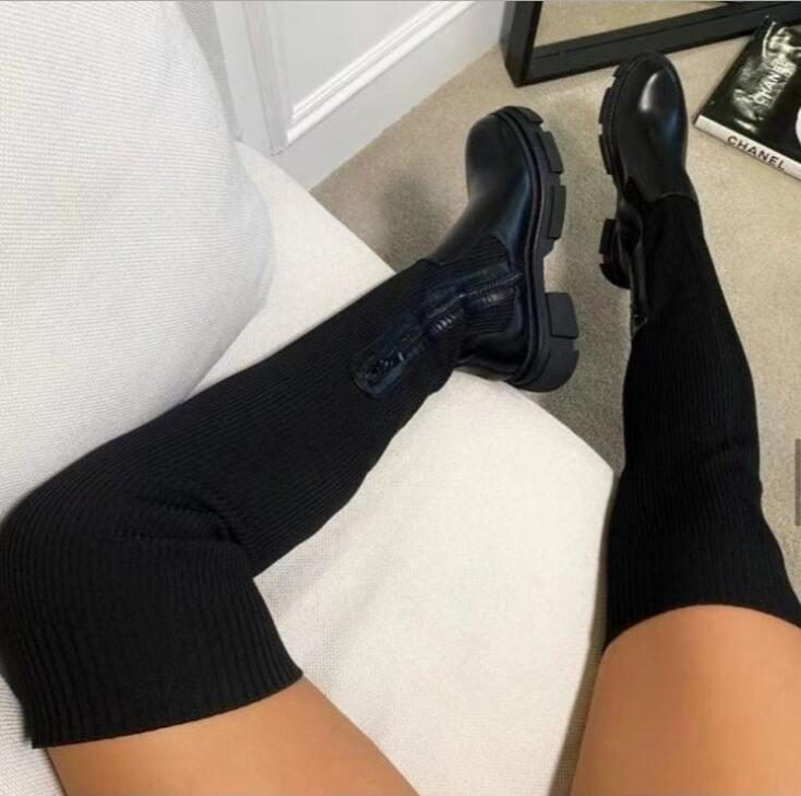 Women's Over The Knee Boots St - Knee High Sock Women avaliação e preço