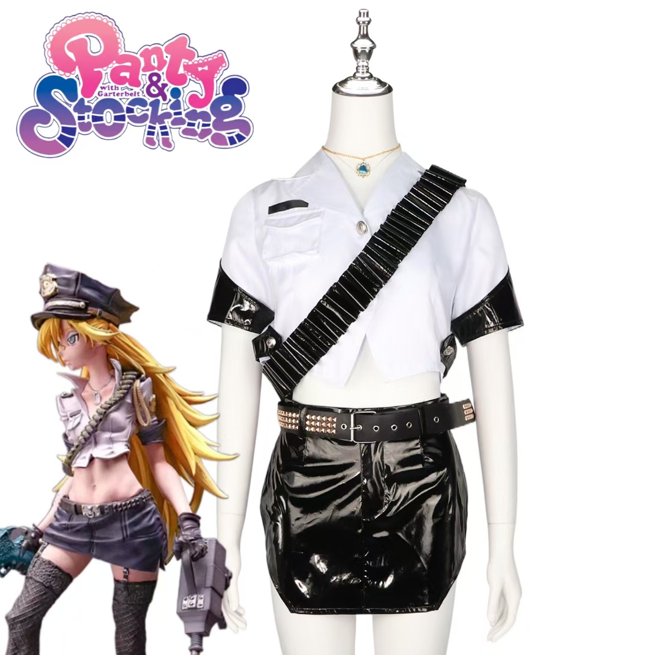Anime Panty Stocking Cosplay C - Fishnet Stocking Women avaliação e preço