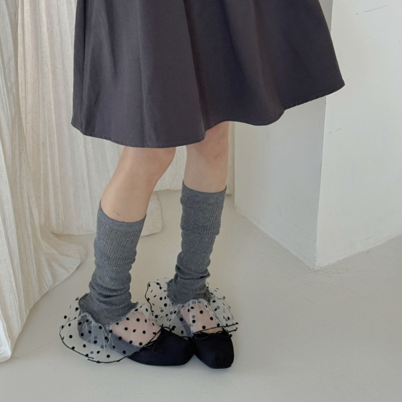 Ins Simplicity Style Leg Warme - Boot Sock Slouchy avaliação e preço