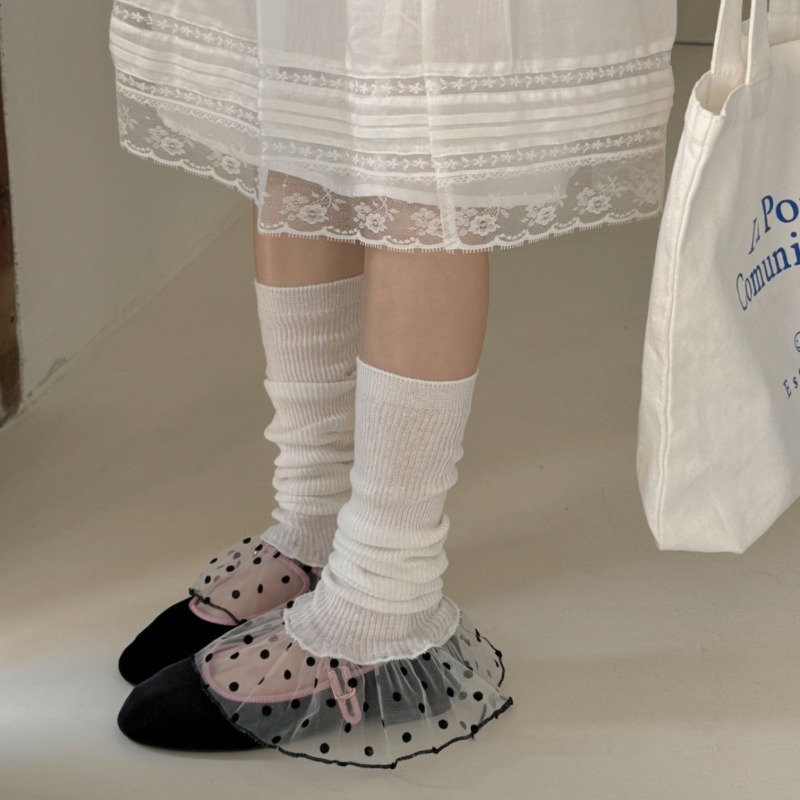 Ins Simplicity Style Leg Warme - Boot Sock Slouchy avaliação e preço