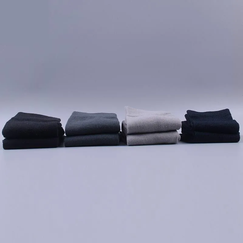 4 Pairs Of Men's Crew Socks Lo - Cotton Crew Sock Pack avaliação e preço