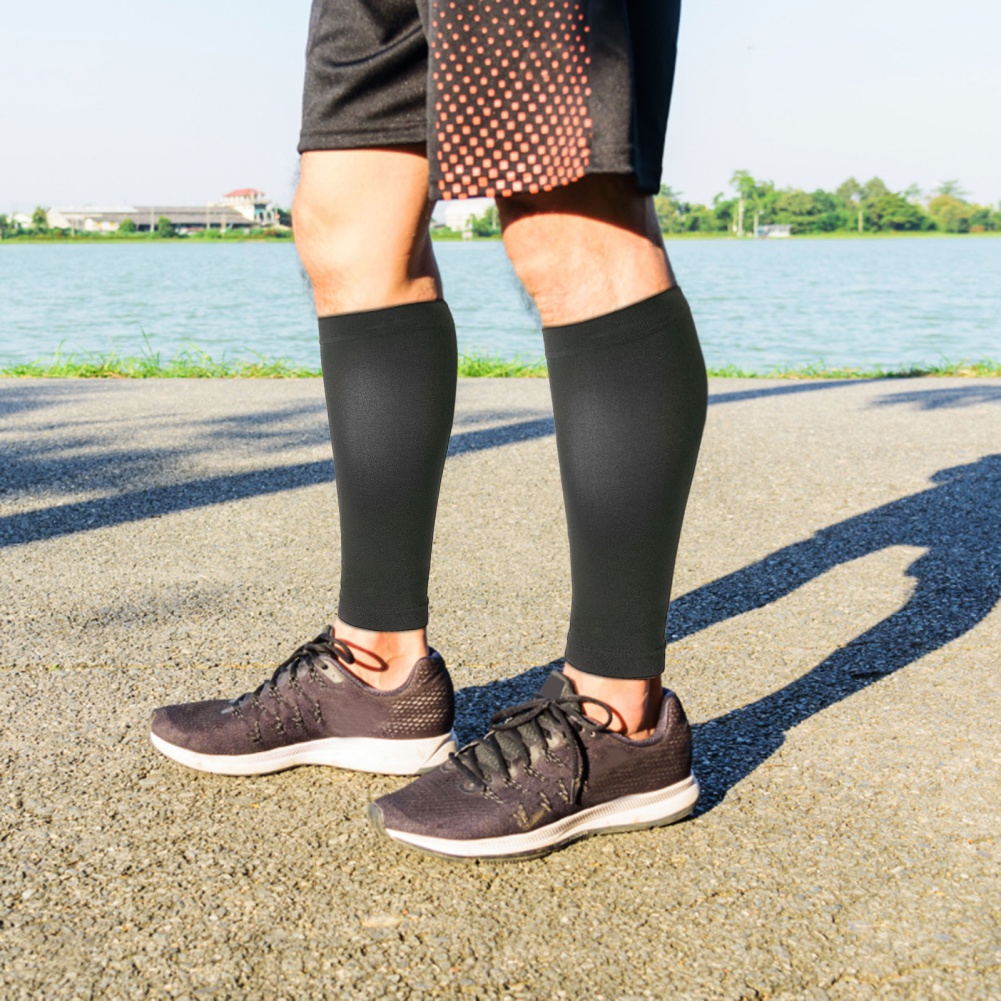 1 Pair Fitness Running Compres - Compression Sleeve Calf avaliação e preço