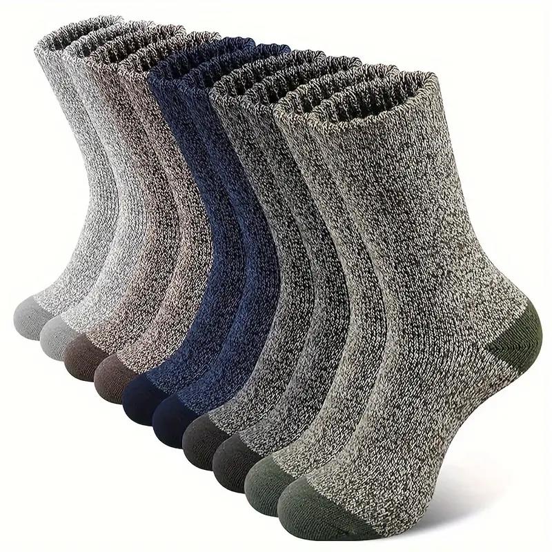 5 Pairs Merino Wool Socks For  - Wool Hiking Sock avaliação e preço