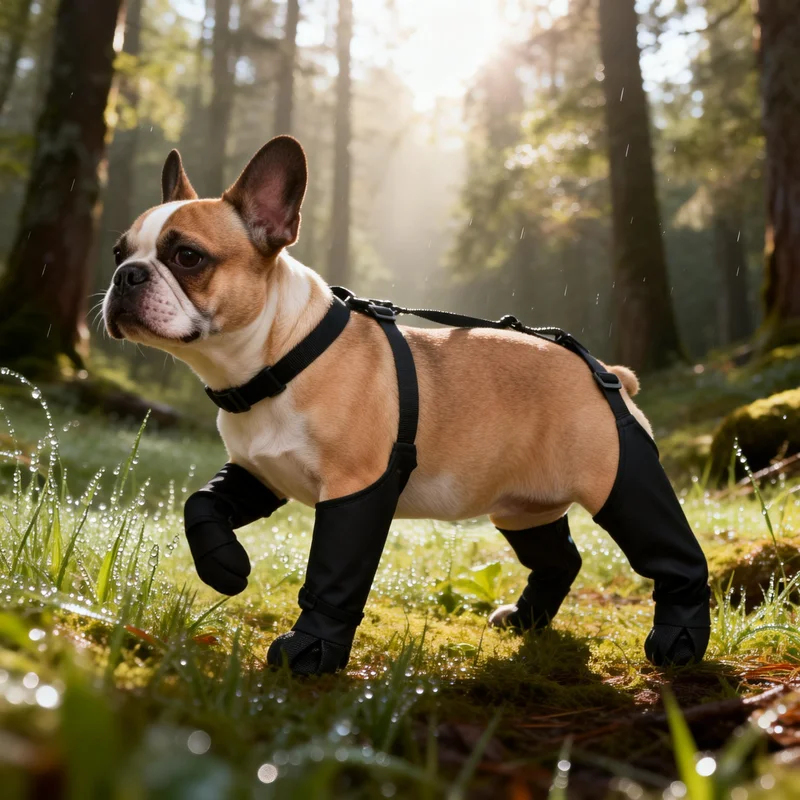 Waterproof Dog Boots Anti-Slip - Wool Hiking Sock avaliação e preço