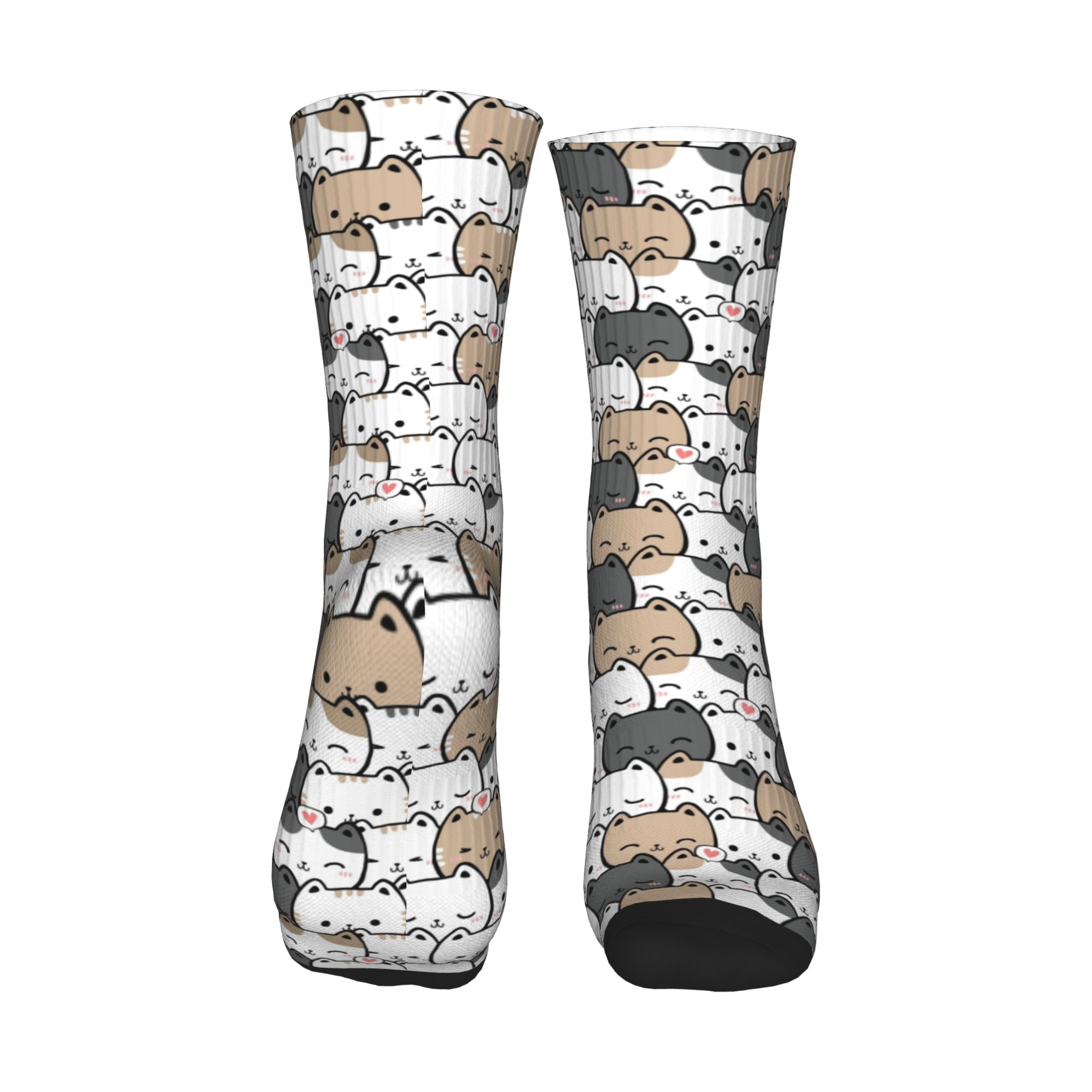 Funny Mens Cute Kitten Cat Doo - Dress Sock Men avaliação e preço