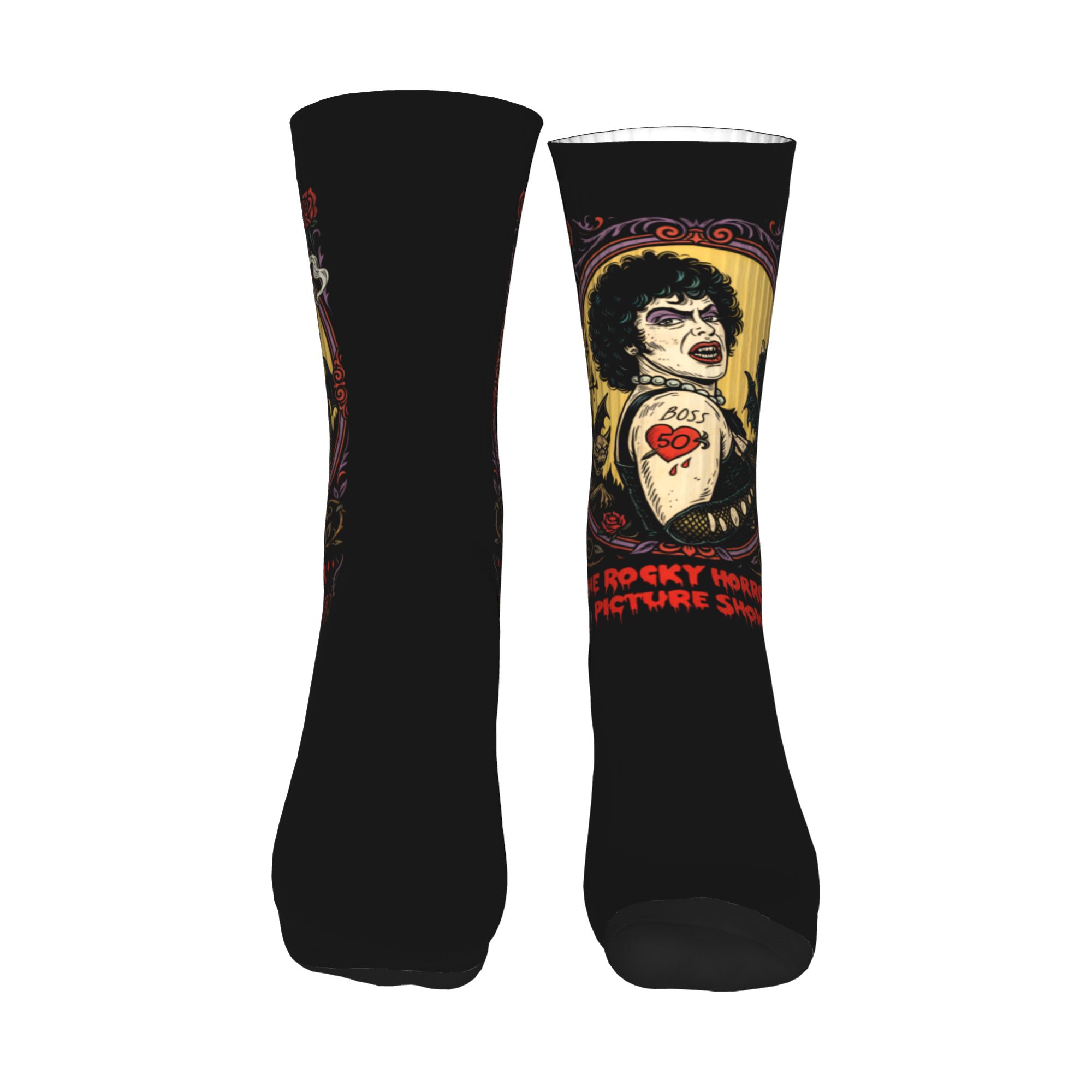 Fun Printed The Rockys Horror  - No Show Sock Women avaliação e preço
