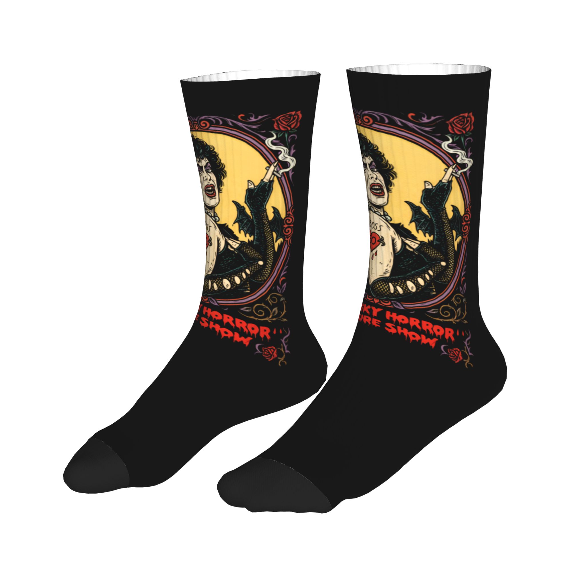 Fun Printed The Rockys Horror  - No Show Sock Women avaliação e preço