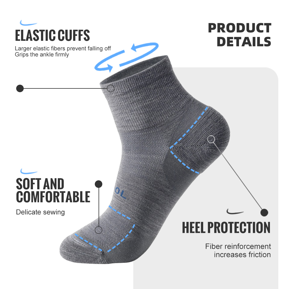 WRELS Merino Wool Socks Compre - Wool Hiking Sock avaliação e preço