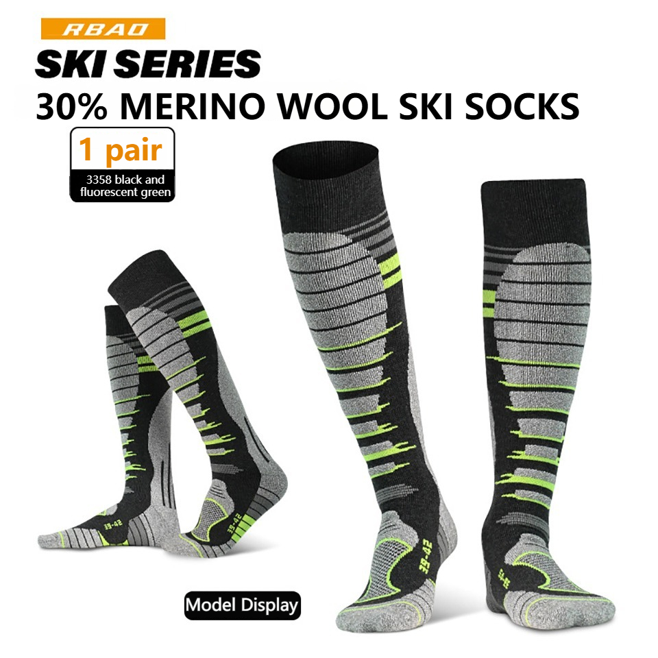 GTUBIKE 1 Pair New Merino Wool - Wool Hiking Sock avaliação e preço