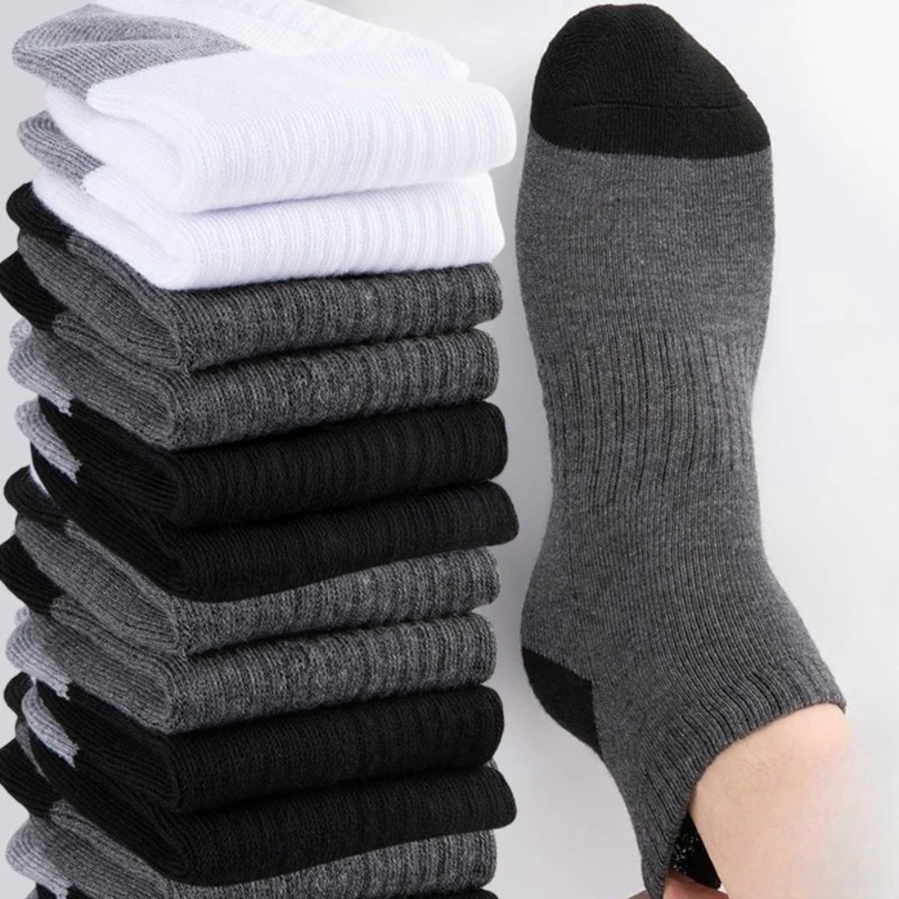 1-10Pairs Breathable Mens Summ - Ankle Sock Low Cut avaliação e preço