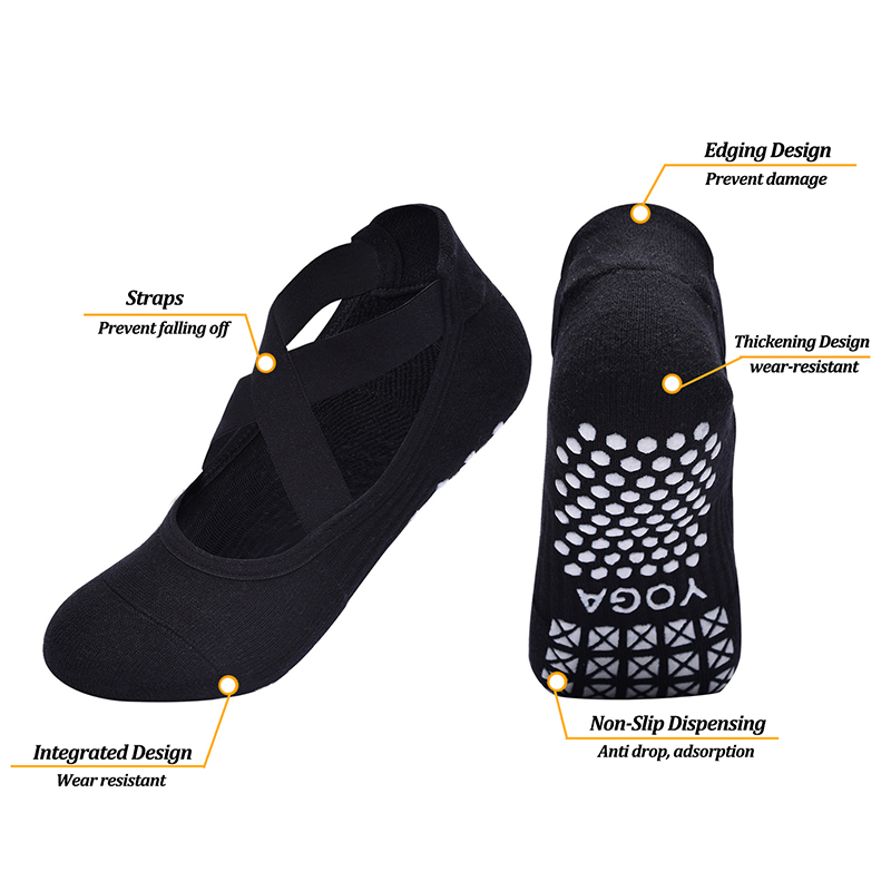 Women Non-Slip Yoga Socks Sili - No Show Sock Women avaliação e preço