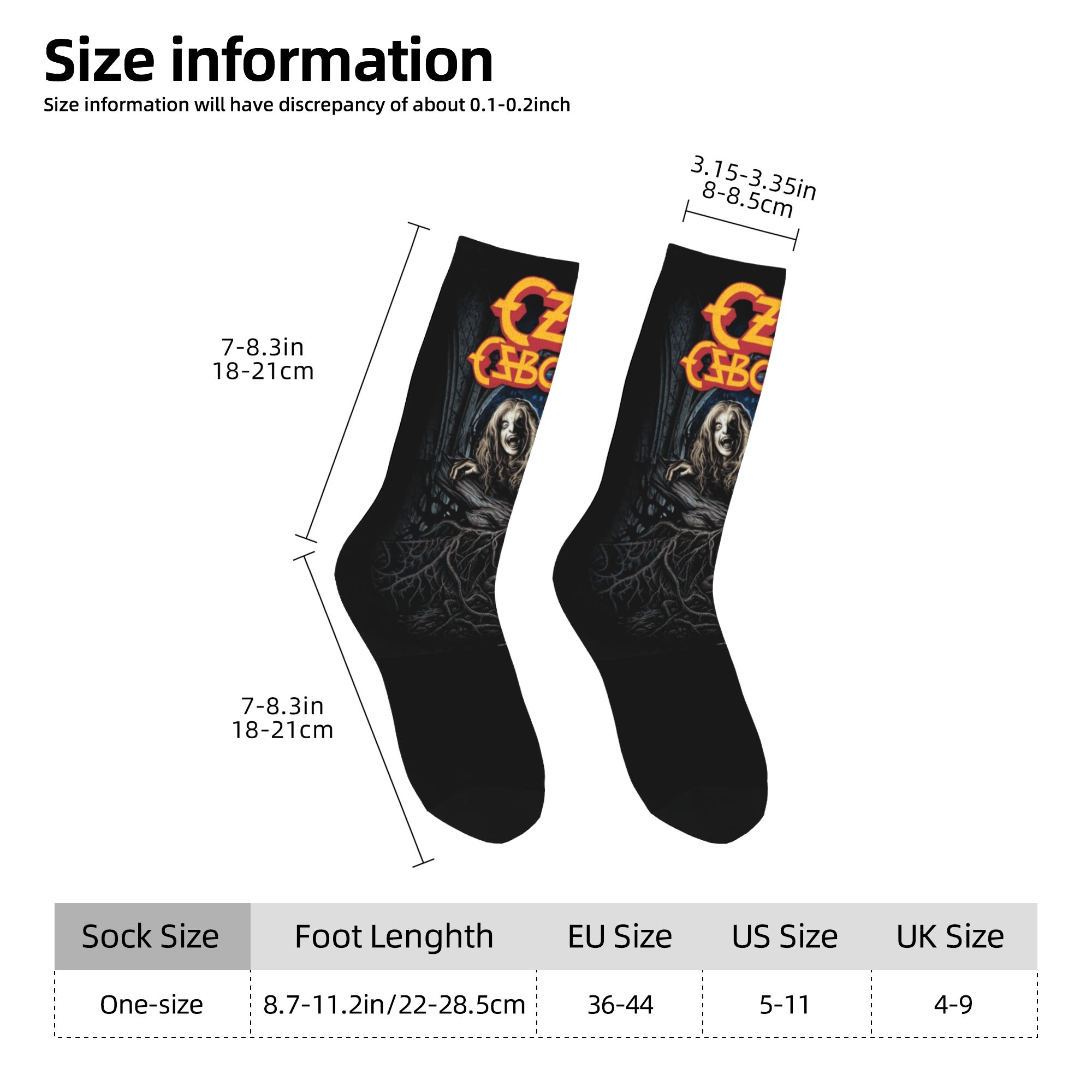 Custom Ozzy Osbourne Prince Of - Dress Sock Men avaliação e preço