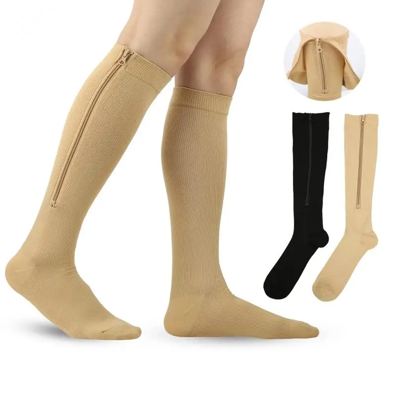 1 Pair Medical Zipper Compress - Compression Sock Medical avaliação e preço
