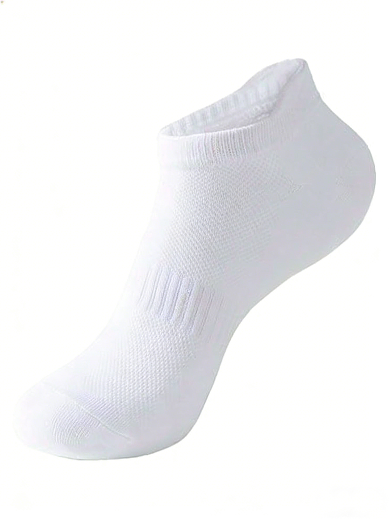 6 Pairs Women Men White Ankle  - No Show Sock Women avaliação e preço