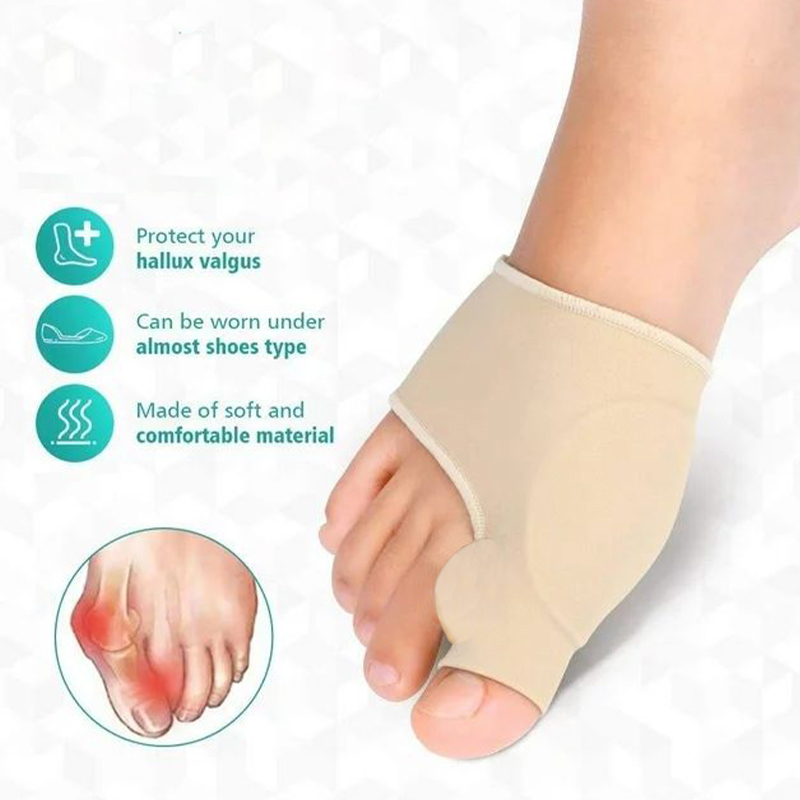 QIWU 1pairToes Corrector Big T - Ankle Brace Sock avaliação e preço