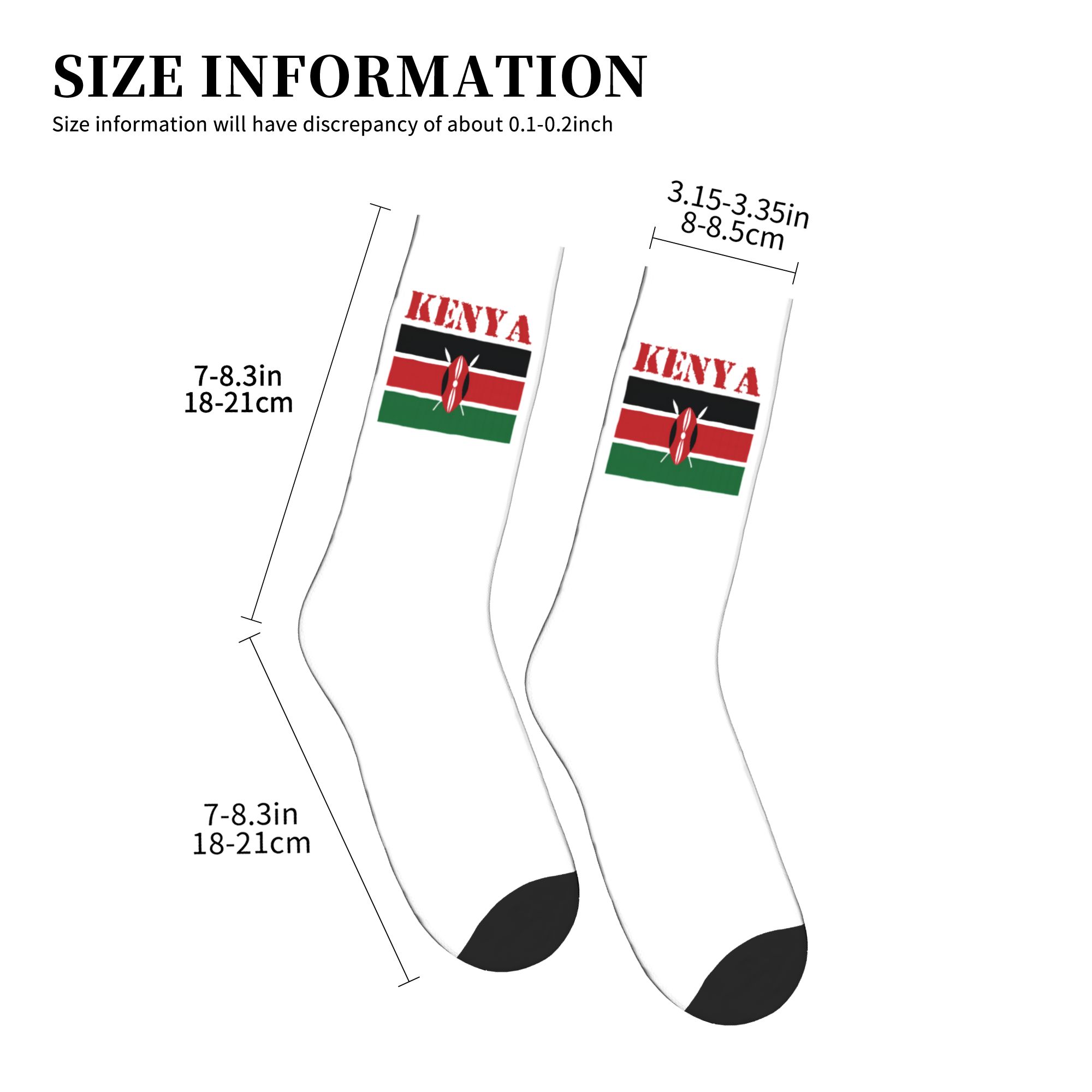 Kenya Flag Dress Socks Men's W - Dress Sock Men avaliação e preço