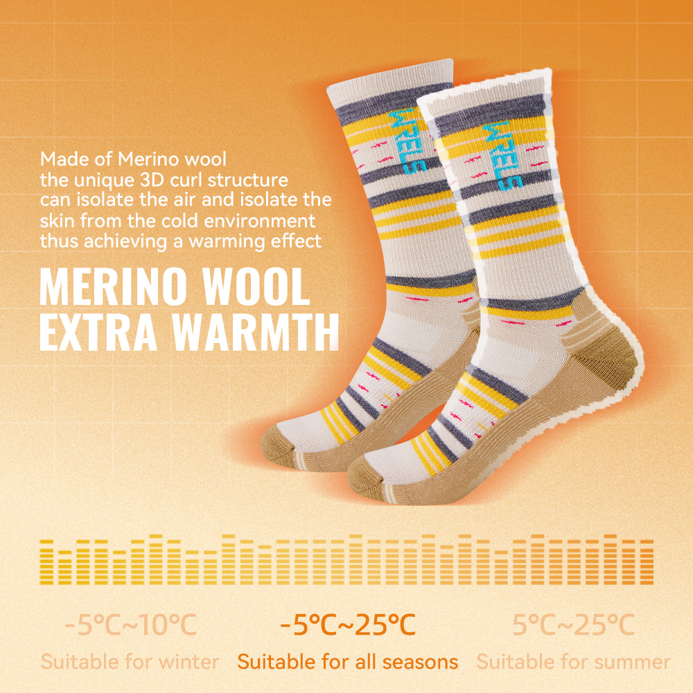 WRELS 1/2/3pairs Merino Wool S - Wool Hiking Sock avaliação e preço
