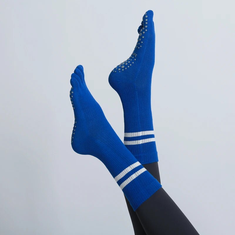 Women Breathable Yoga Socks Mi - Grip Sock Yoga avaliação e preço