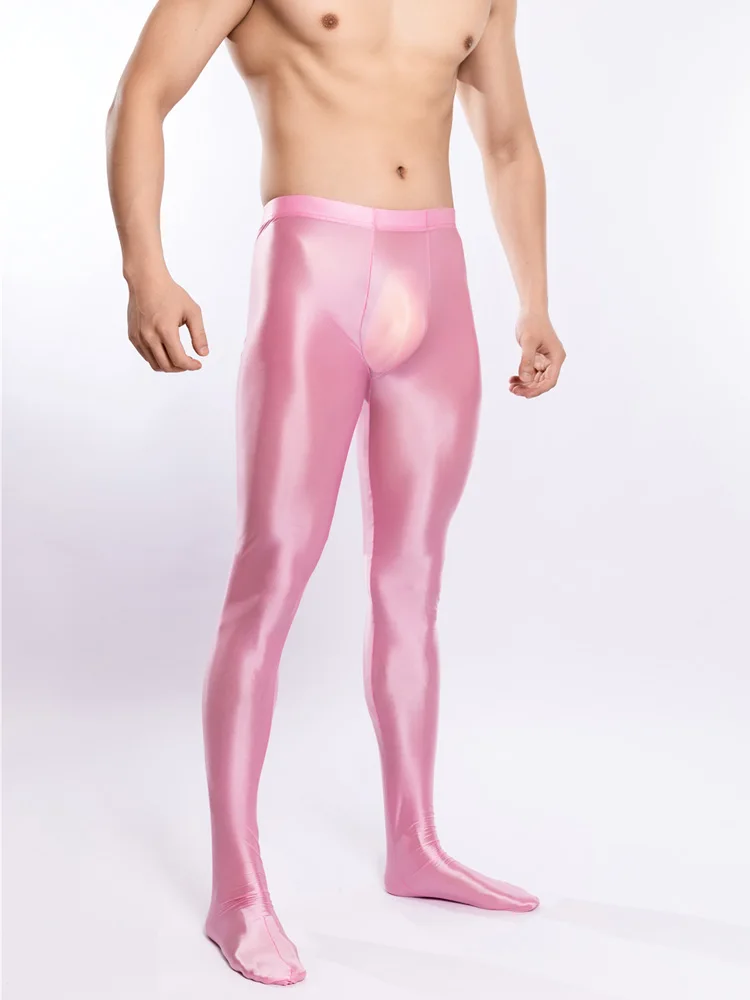 Men's Fitness Yoga Leggings Oi - Tights Pantyhose Sheer avaliação e preço