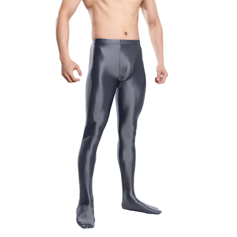 Men's Fitness Yoga Leggings Oi - Tights Pantyhose Sheer avaliação e preço
