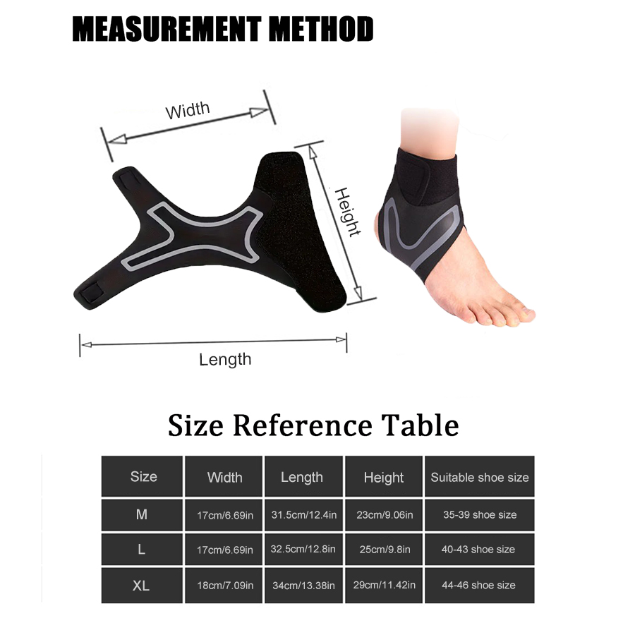 1 Pc Ankle Brace Support Compr - Ankle Brace Sock avaliação e preço