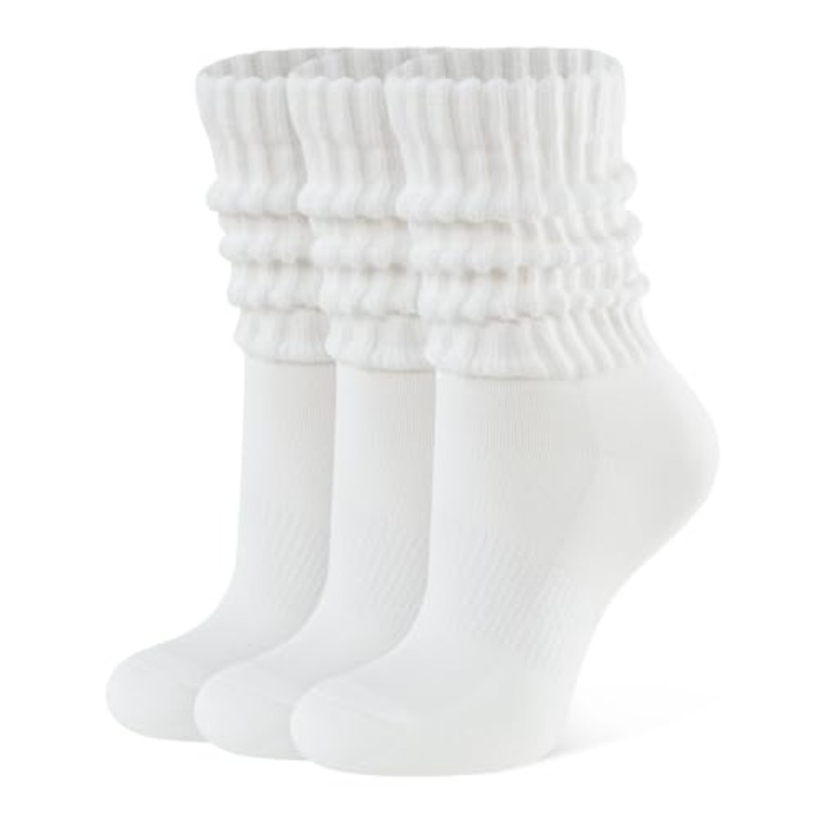 CLOSEMATE Womens Scrunch Crew  - Boot Sock Slouchy avaliação e preço