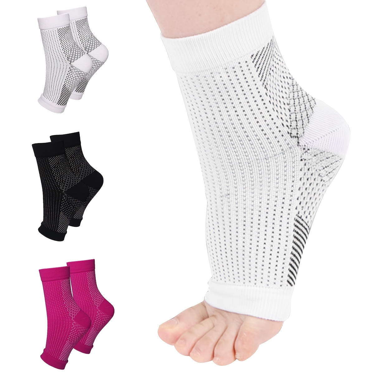 Ankle Support Socks Breathable - Ankle Brace Sock avaliação e preço