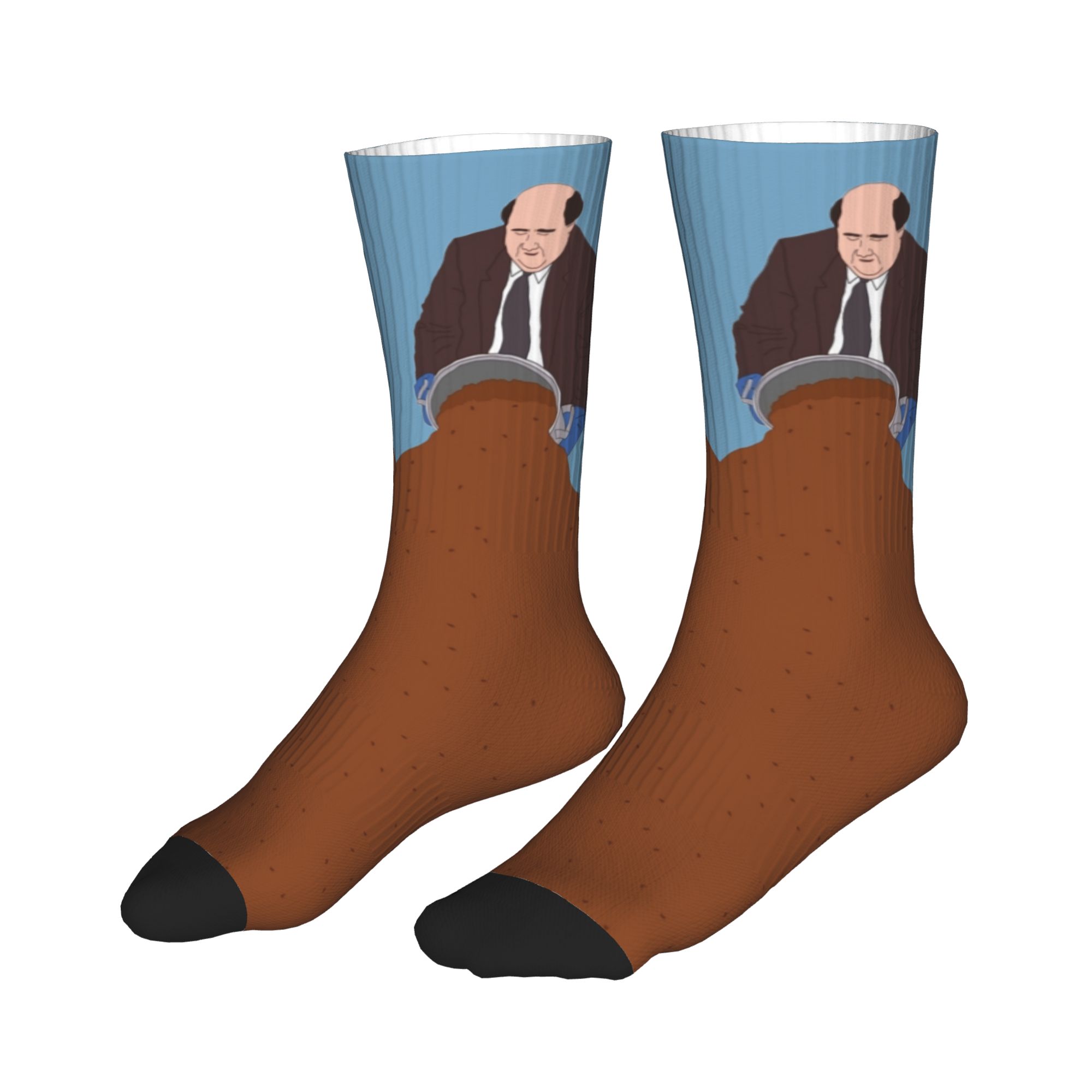 TV Show The Office Kevin's Fam - Dress Sock Men avaliação e preço