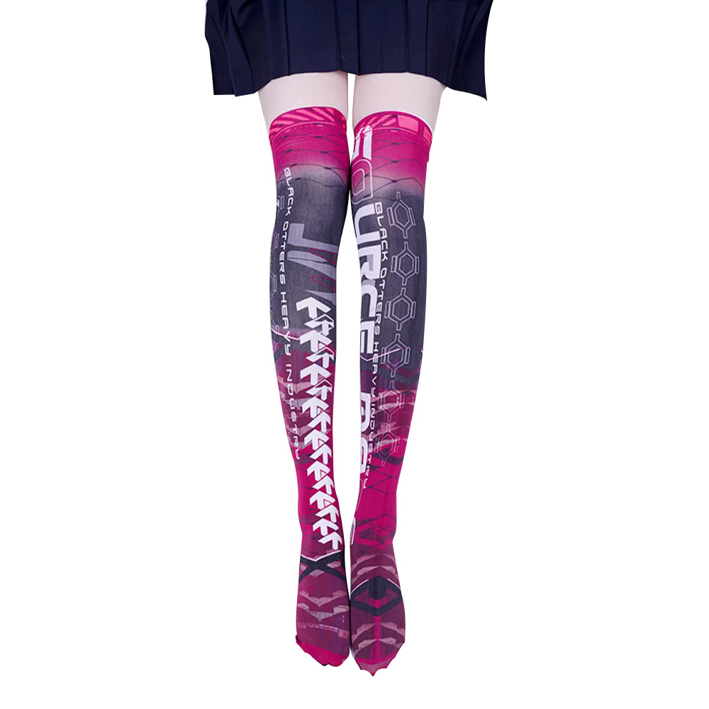 Anime Game Robot AI Mech Stock - Knee High Sock Women avaliação e preço